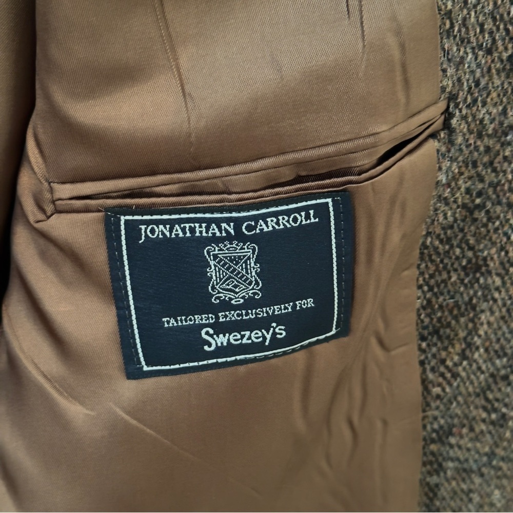 Vintage Jonathan Carroll Harris Tweed Jacket - Picture 11 of 12